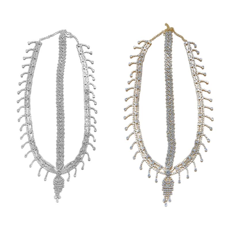 Hair Clips & Barrettes Crystal Tassel Hairwear Elegant Rhinestones Head Chain Fringe Dangle Jewelry For Bridal Trendy Styling ToolHair
Hair Clips & Barrettes Crystal Tassel Hairwear Elegant Rhinestones Head Chain Fringe Dangle Jewelry For Bridal Trendy Styling ToolHair