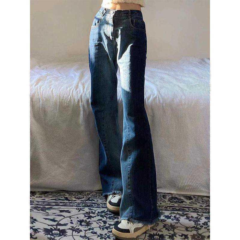 Women's Plus Size Pants Large American Irregular Micro Horn Jeans High Waist Loose Korean Wash Straight Tube Wide Leg Slim PantsWomen's, Blue
Women's Plus Size Pants Large American Irregular Micro Horn Jeans High Waist Loose Korean Wash Straight Tube Wide Leg Slim PantsWomen's, Blue