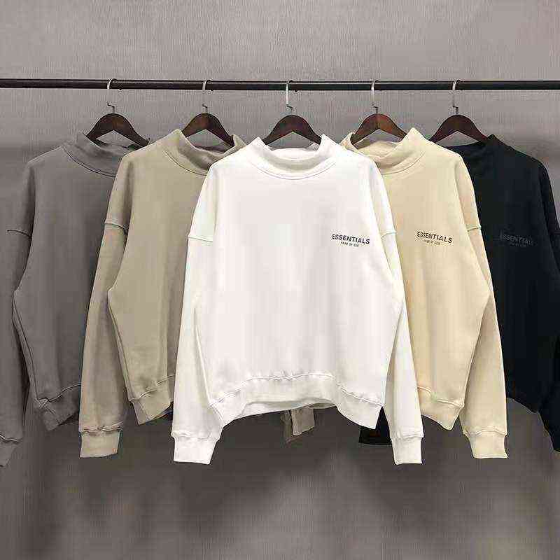 Correct Version of Fear God Essentials Fog Double Line Reflective Letter Men's and Women's High Neck Sweater
Correct Version of Fear God Essentials Fog Double Line Reflective Letter Men's and Women's High Neck Sweater