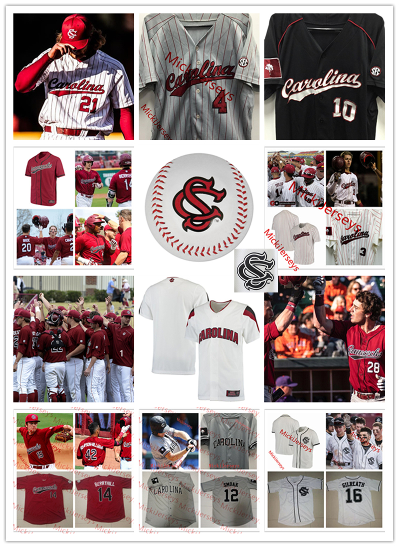 2022 NCAA Custom USC College Stitched Baseball Jersey 3 Braylen Wimmer 7 Michael Braswell 13 Brandt Belk 50 Kevin Madden 11 Andrew Eyster Jerseys, White black
2022 NCAA Custom USC College Stitched Baseball Jersey 3 Braylen Wimmer 7 Michael Braswell 13 Brandt Belk 50 Kevin Madden 11 Andrew Eyster Jerseys, White black