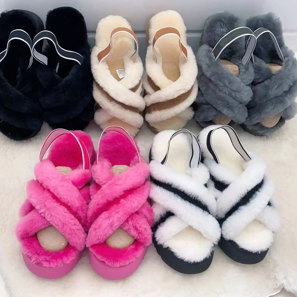 S22 Disco Cross Slide luxury designer Women Furry Slippers Australia flat winter casual Shoes Fluffy Fluff Boots Womens ladies Sandals Fur Slides Slipper plus size, Other color;contact me
S22 Disco Cross Slide luxury designer Women Furry Slippers Australia flat winter casual Shoes Fluffy Fluff Boots Womens ladies Sandals Fur Slides Slipper plus size, Other color;contact me