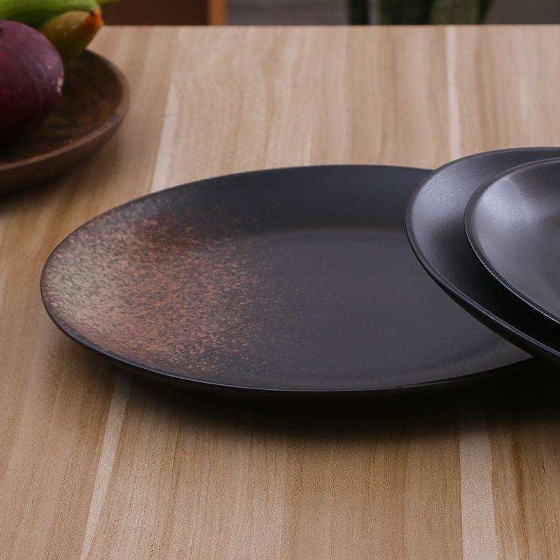 Dishes & Plates 6/7/8/10inch Salad Plate Round Dessert Steak Dinner Japanese Ceramic Tableware Retro Porcelain Kitchen Supply Crockery
Dishes & Plates 6/7/8/10inch Salad Plate Round Dessert Steak Dinner Japanese Ceramic Tableware Retro Porcelain Kitchen Supply Crockery