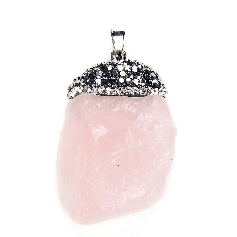 Pendant Necklaces Silver Plated Irregular Shape Original Natural Stone Pink White Crystal For Necklace DIY Jewelry Making Wholesale
Pendant Necklaces Silver Plated Irregular Shape Original Natural Stone Pink White Crystal For Necklace DIY Jewelry Making Wholesale