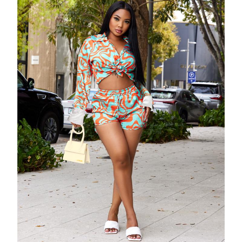 Women' Tracksuits Felyn 2022 Arrival 2 Pcs Women Set Striped Turn-down Collar Blouse And Shorts Casual OutfitsWomen' Women'sWomen, Black
Women' Tracksuits Felyn 2022 Arrival 2 Pcs Women Set Striped Turn-down Collar Blouse And Shorts Casual OutfitsWomen' Women'sWomen, Black