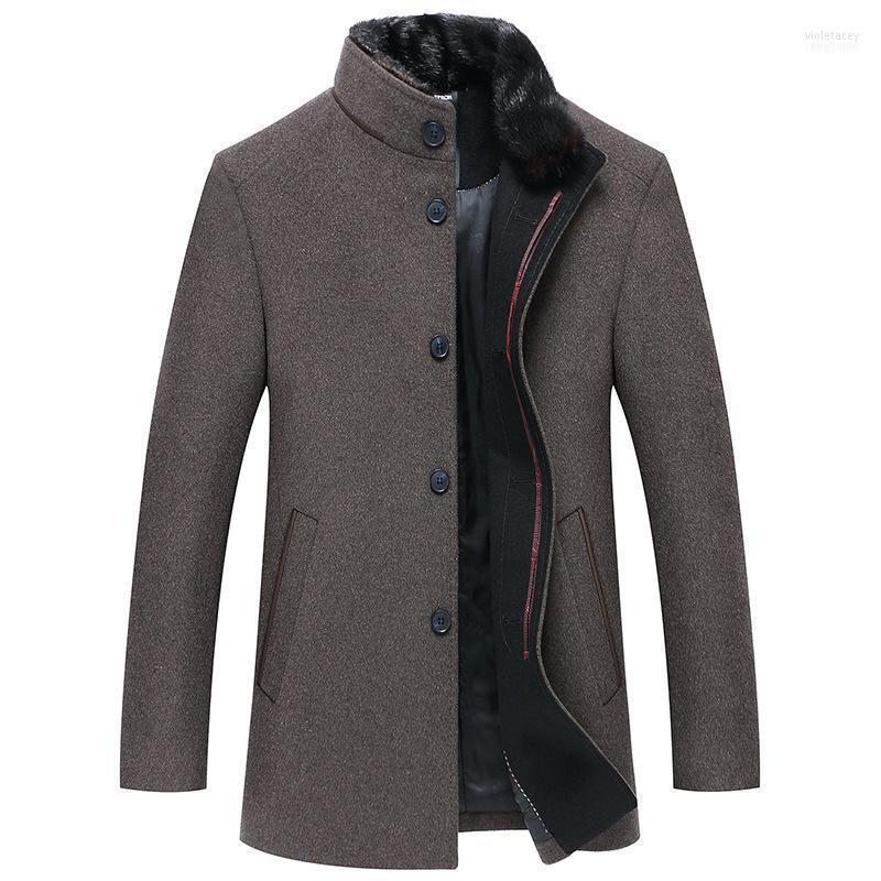 Men's Wool & Blends 2022 Men Advanced Coats Button Mens Overcoat Windproof Cloths Slim For Brand Clothing1 Viol22, Gray
Men's Wool & Blends 2022 Men Advanced Coats Button Mens Overcoat Windproof Cloths Slim For Brand Clothing1 Viol22, Gray