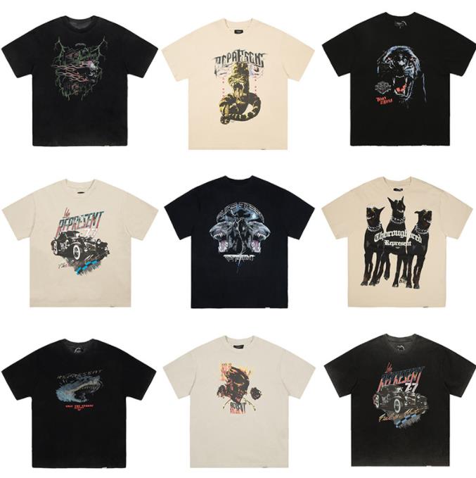 22SS Mens Represent Tee Casual Summer O-Neck Men Top Tshirts Polos Short Sleeve Black White Womens Tops Tees Shirts T-shirt
22SS Mens Represent Tee Casual Summer O-Neck Men Top Tshirts Polos Short Sleeve Black White Womens Tops Tees Shirts T-shirt