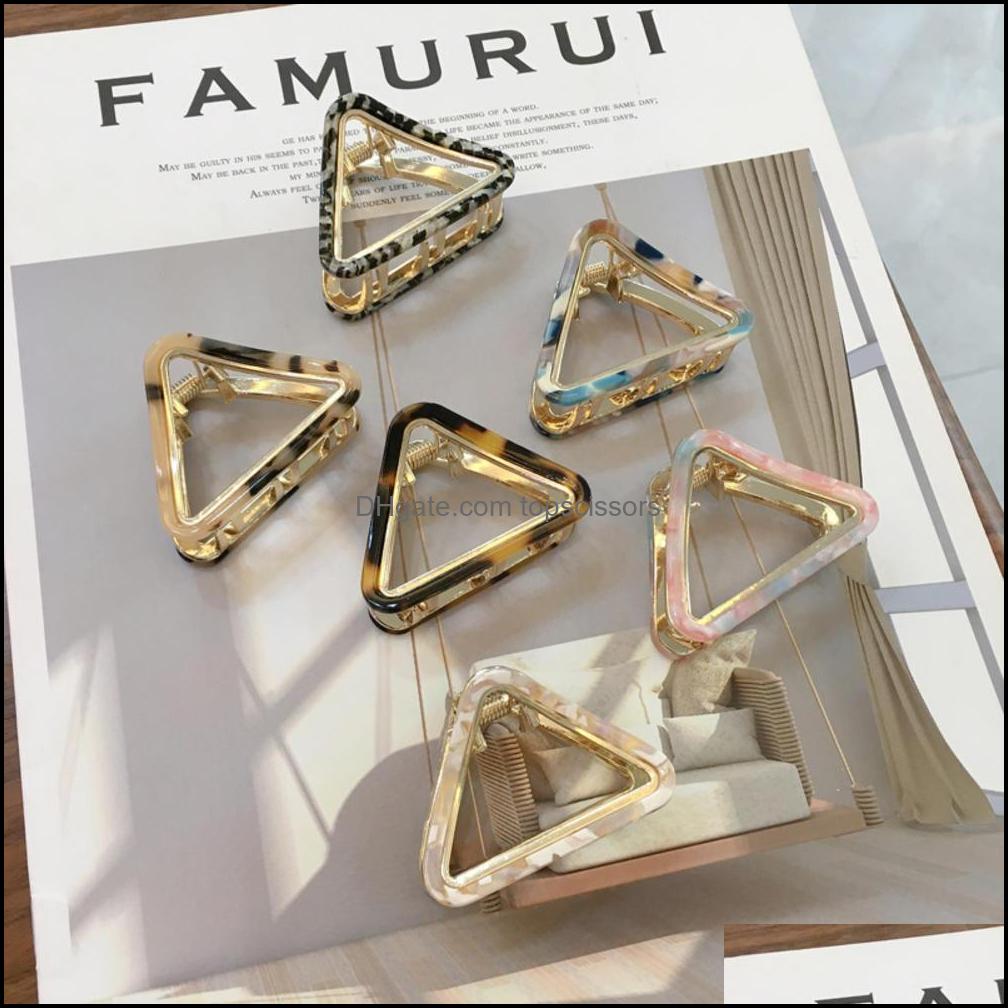 Hair Accessories Tools Products Fashion Triangle Acetate Claws Women Girls Geometric Claw Crab Alloy Clip Hairpin Drop Delivery 2021 G8Ehr
Hair Accessories Tools Products Fashion Triangle Acetate Claws Women Girls Geometric Claw Crab Alloy Clip Hairpin Drop Delivery 2021 G8Ehr
