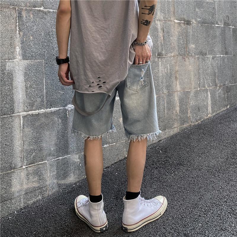 Men's Jeans Men Summer Short Pants Streetwear Hip Hop Vintage Hole Ropa Hombre Y2k Pantalons Jeansy Mens Casual Aesthetic JeanMen's, Blue
Men's Jeans Men Summer Short Pants Streetwear Hip Hop Vintage Hole Ropa Hombre Y2k Pantalons Jeansy Mens Casual Aesthetic JeanMen's, Blue
