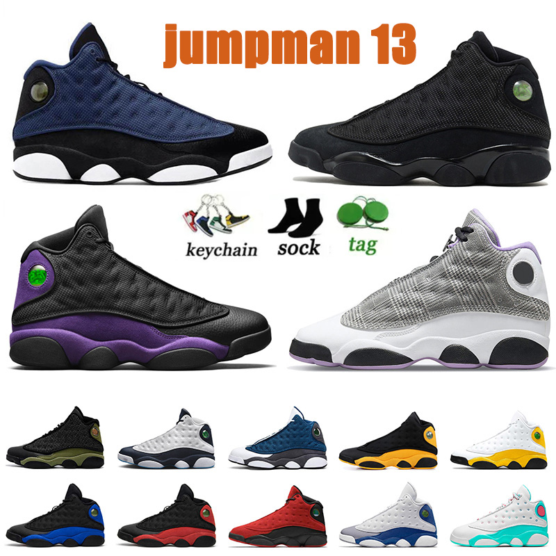 Jumpman 13 Basketball Shoes 13s Mens Women High Quality Sneakers Black Cat French Blue Houndstooth Flint Playoff Hyper Royal Outdoor Jorden13 Trainers Sports, D46 36-40
Jumpman 13 Basketball Shoes 13s Mens Women High Quality Sneakers Black Cat French Blue Houndstooth Flint Playoff Hyper Royal Outdoor Jorden13 Trainers Sports, D46 36-40