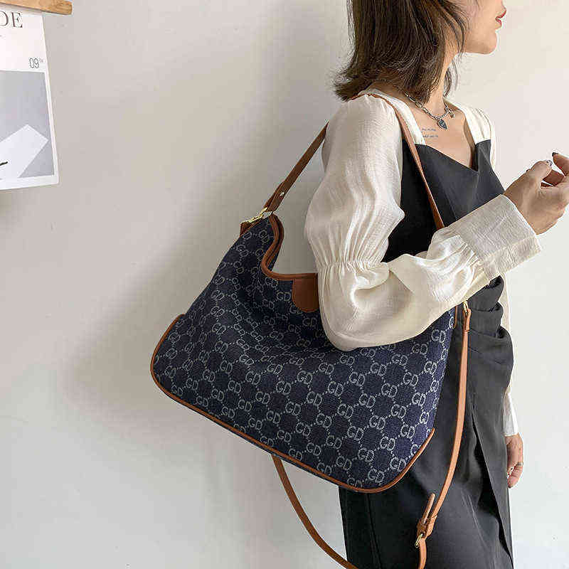 Factory Sale 49% off 2022 summer new fashion simple large capacity Tote Bag denim cross shoulder commuting bag women, Blue
Factory Sale 49% off 2022 summer new fashion simple large capacity Tote Bag denim cross shoulder commuting bag women, Blue