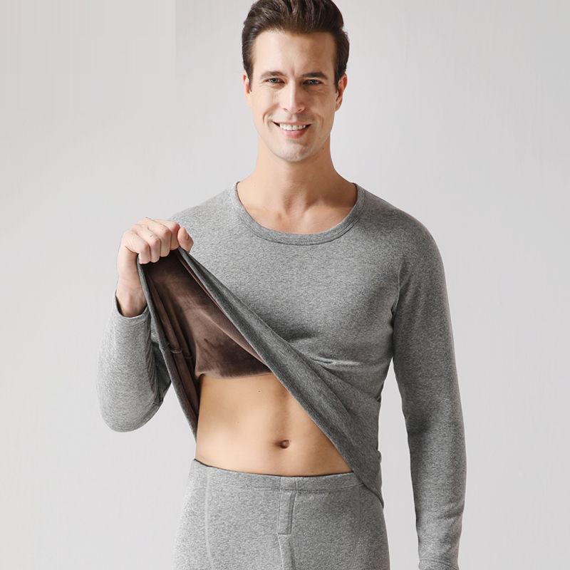 Men's Tracksuits Thermal Underwear Mens Long Johns Male Autumn Winter Shirts Pants Sets Warm Thick Plus Velvet Size M-XXXLMen's, V-neck dark grey
Men's Tracksuits Thermal Underwear Mens Long Johns Male Autumn Winter Shirts Pants Sets Warm Thick Plus Velvet Size M-XXXLMen's, V-neck dark grey