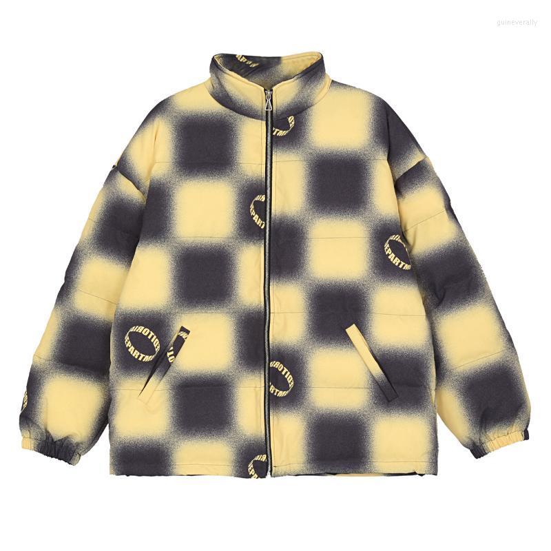 Men' Down & Parkas Hip Hop Parka Jackets Men Streetwear Checkerboard Printing Block Padded Jacket 2022 Winter Harajuku Cotton Guin22, White
Men' Down & Parkas Hip Hop Parka Jackets Men Streetwear Checkerboard Printing Block Padded Jacket 2022 Winter Harajuku Cotton Guin22, White