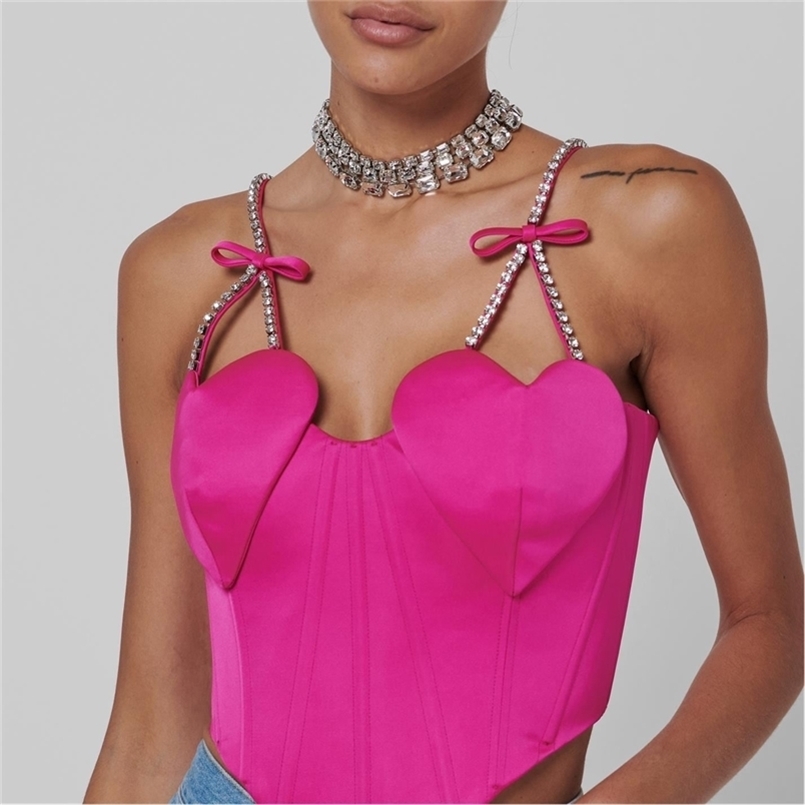 SAT Women's Sexy Street Clothes -embellished EMBELLISHED BOW STRAPS HEART BUSTIER PINK CORSET TOP 220512, Beige
SAT Women's Sexy Street Clothes -embellished EMBELLISHED BOW STRAPS HEART BUSTIER PINK CORSET TOP 220512, Beige