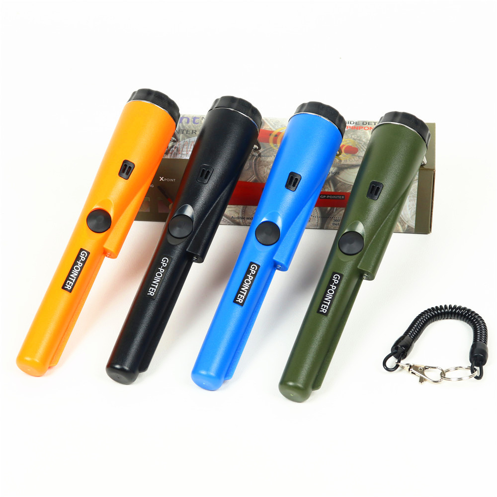 Courtyard Metal Detector Hand Held Jewelry Necklace Ring Bracelet Seeker Portable Finding Tool High Precision Green
