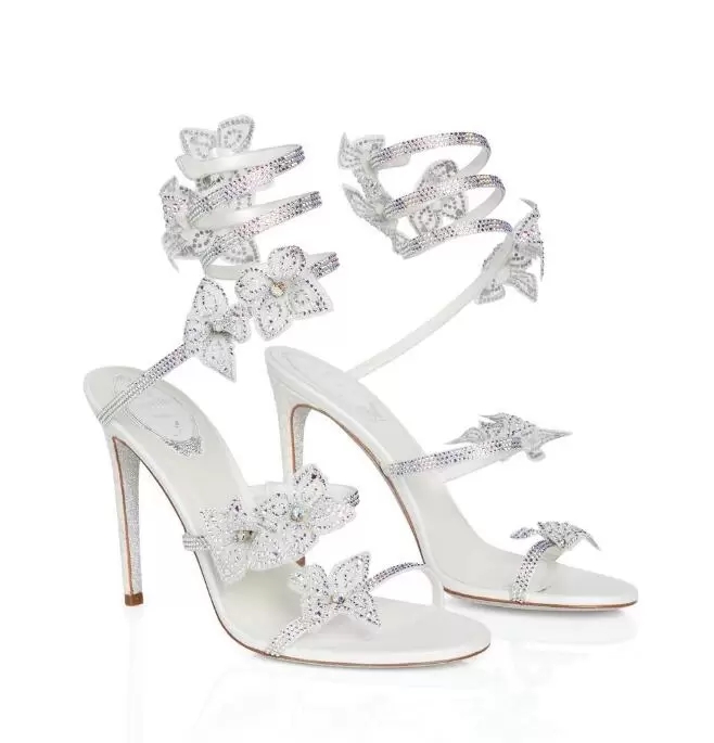 Romantic White Sandals Shoes FLORIANE Highest quality materials Flowers & Strass Caovilla Top Luxurious Party Wedding High Heels EU35-42
Romantic White Sandals Shoes FLORIANE Highest quality materials Flowers & Strass Caovilla Top Luxurious Party Wedding High Heels EU35-42