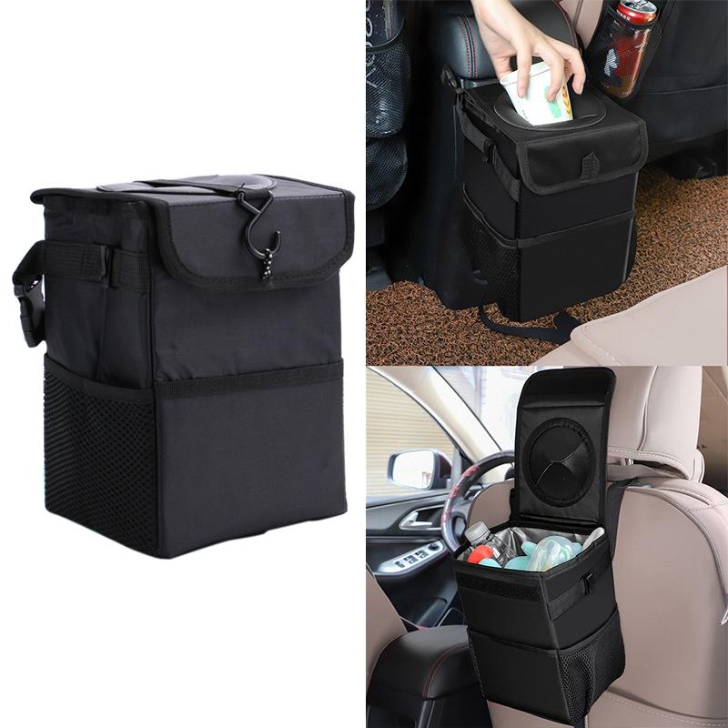 Car Organizer Garbage Bag Waterproof Trash Can With Lid Auto Door Seat Back Hanging Leak-Proof Storage
Car Organizer Garbage Bag Waterproof Trash Can With Lid Auto Door Seat Back Hanging Leak-Proof Storage