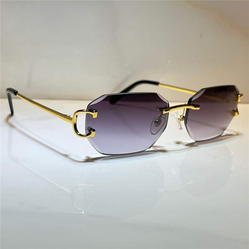 Men's Sunglasses For Summer CT 0103S Style Anti-Ultraviolet Retro Plate Metal Leg Frameless Eyeglasses Random Box
Men's Sunglasses For Summer CT 0103S Style Anti-Ultraviolet Retro Plate Metal Leg Frameless Eyeglasses Random Box