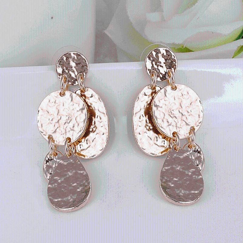 Dangle & Chandelier Gold Earrings Fashion Jewelry Alloy High Quality Hammer Accessories
Dangle & Chandelier Gold Earrings Fashion Jewelry Alloy High Quality Hammer Accessories