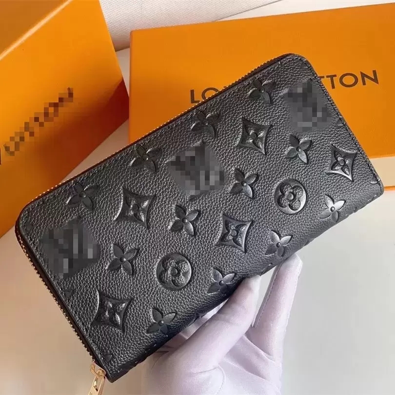 Fashion Men women Clutch Wallets Designer Handbags Embossed Leather Coin Purse Single Zipper pocket Long Wallet LVs YSLs louiseity viutonity, 1-old flower
Fashion Men women Clutch Wallets Designer Handbags Embossed Leather Coin Purse Single Zipper pocket Long Wallet LVs YSLs louiseity viutonity, 1-old flower