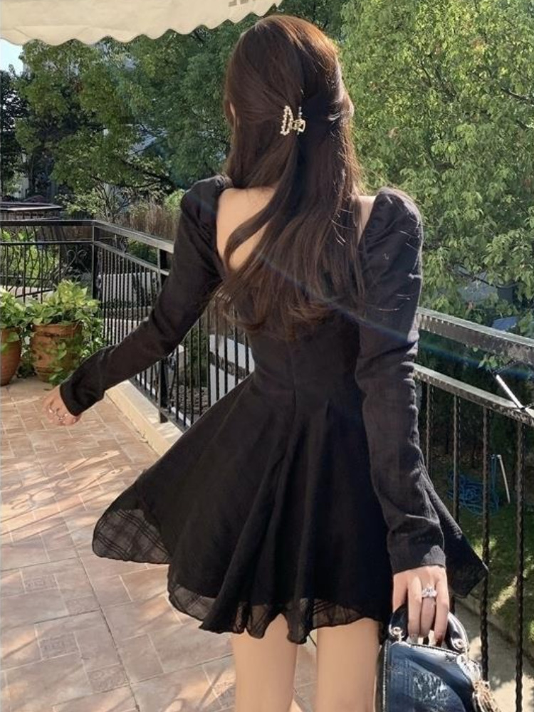 Sexy Y2k Mini Dresses Woman Pure Color Long Sleeve Casual Elegant 1pc Korean Fashion Spring Slim Design 220721, White
Sexy Y2k Mini Dresses Woman Pure Color Long Sleeve Casual Elegant 1pc Korean Fashion Spring Slim Design 220721, White