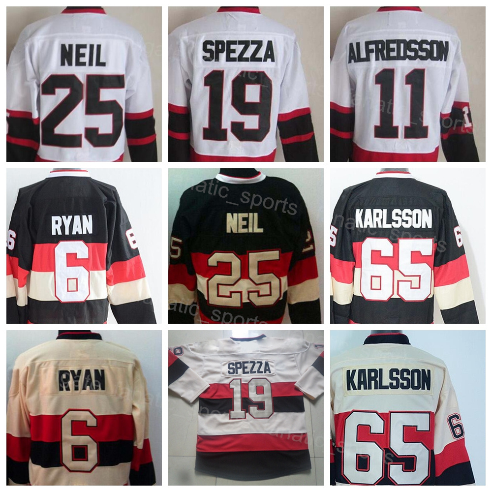 Men Retro Vintage Ice Hockey 65 Erik Karlsson Jersey 19 Jason Spezza 25 Chris Neil 11 Daniel Alfredsson 6 Bobby Ryan All Stitched Home Black Beige White CanYiYuan, 65 black
Men Retro Vintage Ice Hockey 65 Erik Karlsson Jersey 19 Jason Spezza 25 Chris Neil 11 Daniel Alfredsson 6 Bobby Ryan All Stitched Home Black Beige White CanYiYuan, 65 black
