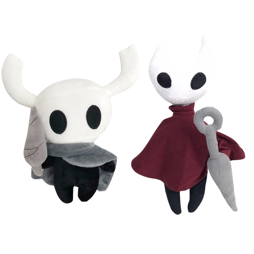 Game Hollow Knight Plush Toys Figure Ghost Stuffed Animals Doll Kids Toys for Children Birthday Gift LJ201126