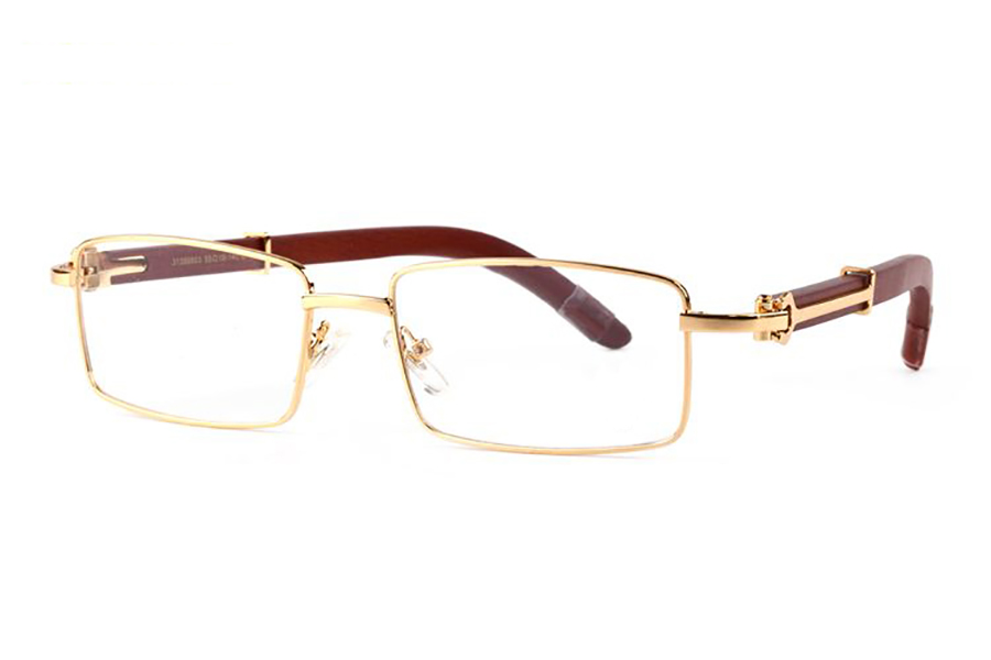 Mens Designer Sunglasses Woman Brand UV400 Eyewear Gold Silver Metal Full Rimless Frame Carti Sun Glasses Men Women Sunglasses Transparent Eyeglasses Occhiali