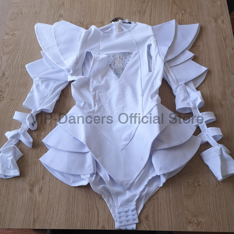 Stage Costumes Women Nightclub Jumpsuit GOGO Dance Bodysuit DJ Leading Dance Rave Clothes Singer Stage Wear BL20 220812