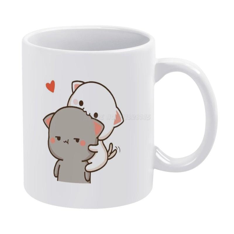 Mugs Peach Eating Goma Mochi Cat Nom White Mug 11oz Funny Ceramic Coffee Tea Milk Cups Kitty Cute Romantic K 
Mugs Peach Eating Goma Mochi Cat Nom White Mug 11oz Funny Ceramic Coffee Tea Milk Cups Kitty Cute Romantic K