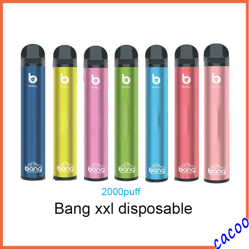 bang XXL kit disposable vape 2000 puffs e cigarette vapes puff bar Pre-filled pods 6ml cartridge pod device 800mah vaporizer pens
bang XXL kit disposable vape 2000 puffs e cigarette vapes puff bar Pre-filled pods 6ml cartridge pod device 800mah vaporizer pens