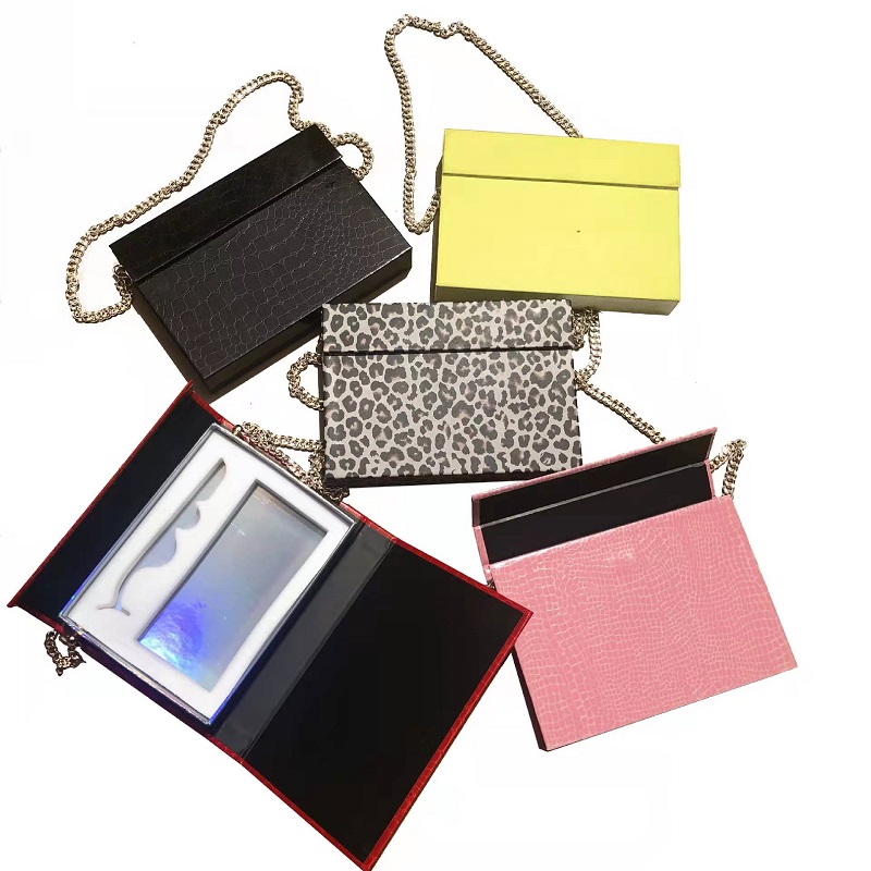 2022 new eyelash packaging Bags false lash Handbags box fluffy strip mink lashes eyelashes boxes eye case makeup carton women beauty tools
2022 new eyelash packaging Bags false lash Handbags box fluffy strip mink lashes eyelashes boxes eye case makeup carton women beauty tools