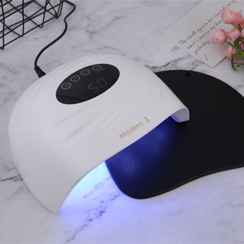 Nail Dryers Modern3 Professional Ultraviolet LED Lamp Large LCD Screen Polish Dryer 45 Beads Quick-drying Automatic Induction, Black
Nail Dryers Modern3 Professional Ultraviolet LED Lamp Large LCD Screen Polish Dryer 45 Beads Quick-drying Automatic Induction, Black
