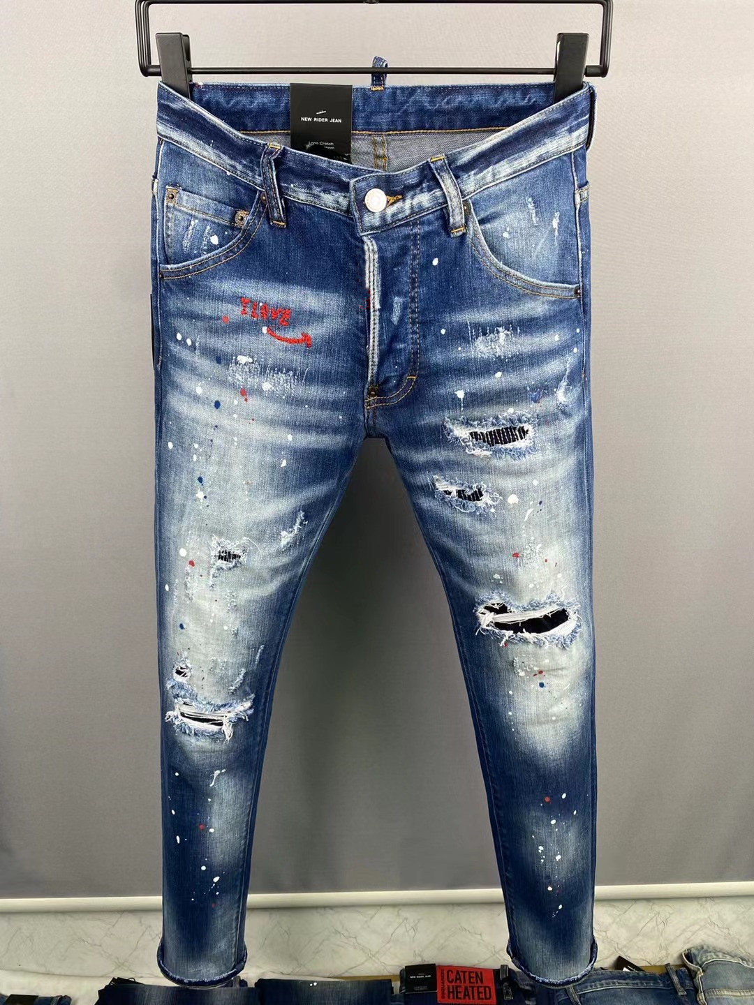 2022 Men Jeans Spring/Summer Long Slim Pants High Quality Fashion Shorts Motorcycle Ripped Jeans f39, Customize 
2022 Men Jeans Spring/Summer Long Slim Pants High Quality Fashion Shorts Motorcycle Ripped Jeans f39, Customize
