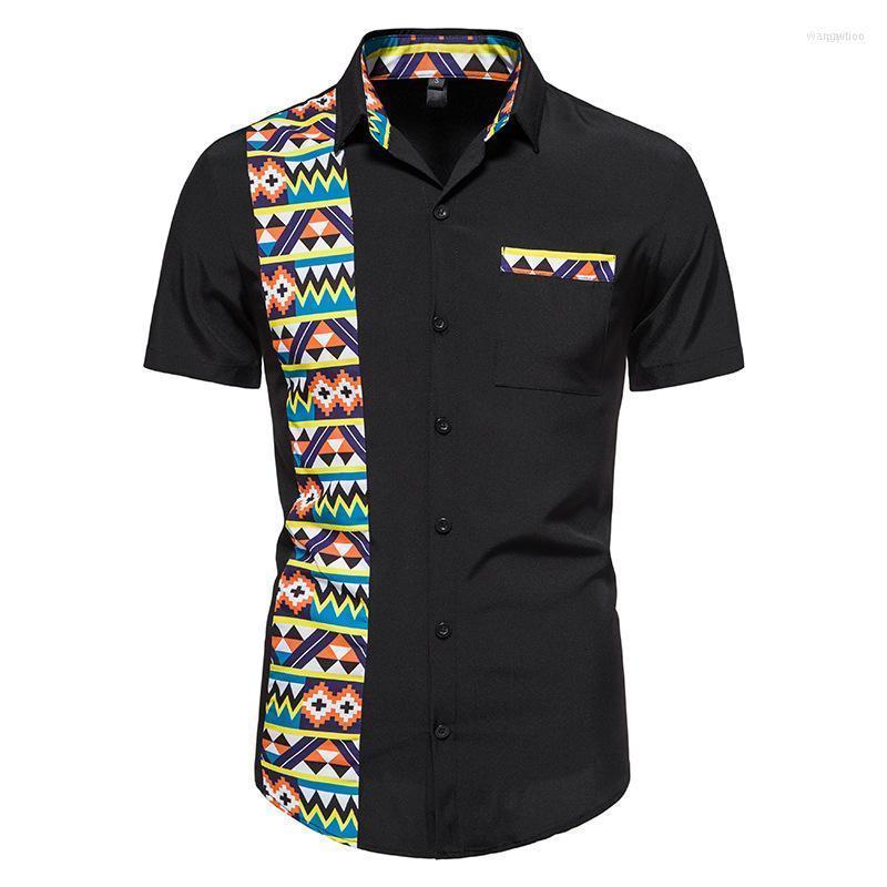 Men's Casual Shirts Patchwork African Dashiki Print Shirt Men 2022 Brand Slim Fit Short Sleeve Clothes Streetwear CamisasMen's, Black
Men's Casual Shirts Patchwork African Dashiki Print Shirt Men 2022 Brand Slim Fit Short Sleeve Clothes Streetwear CamisasMen's, Black