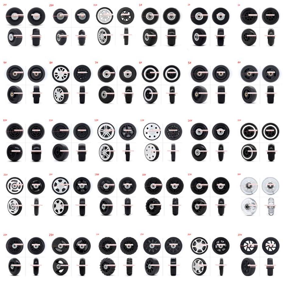 1PC Plastic Swivel Wheels Rotation Suitcase Replacement Casters Luggage Case Parts Accessories267K
1PC Plastic Swivel Wheels Rotation Suitcase Replacement Casters Luggage Case Parts Accessories267K