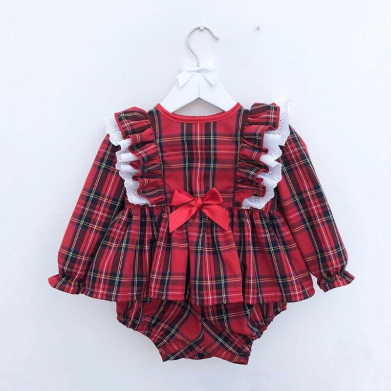 Clothing Sets Born Toddler Baby Girl Lace Long Sleeve Romper Clothes Dress Shorts Outfit 2Pcs Kids Red Plaid Set 0-24MClothing, As pic
Clothing Sets Born Toddler Baby Girl Lace Long Sleeve Romper Clothes Dress Shorts Outfit 2Pcs Kids Red Plaid Set 0-24MClothing, As pic