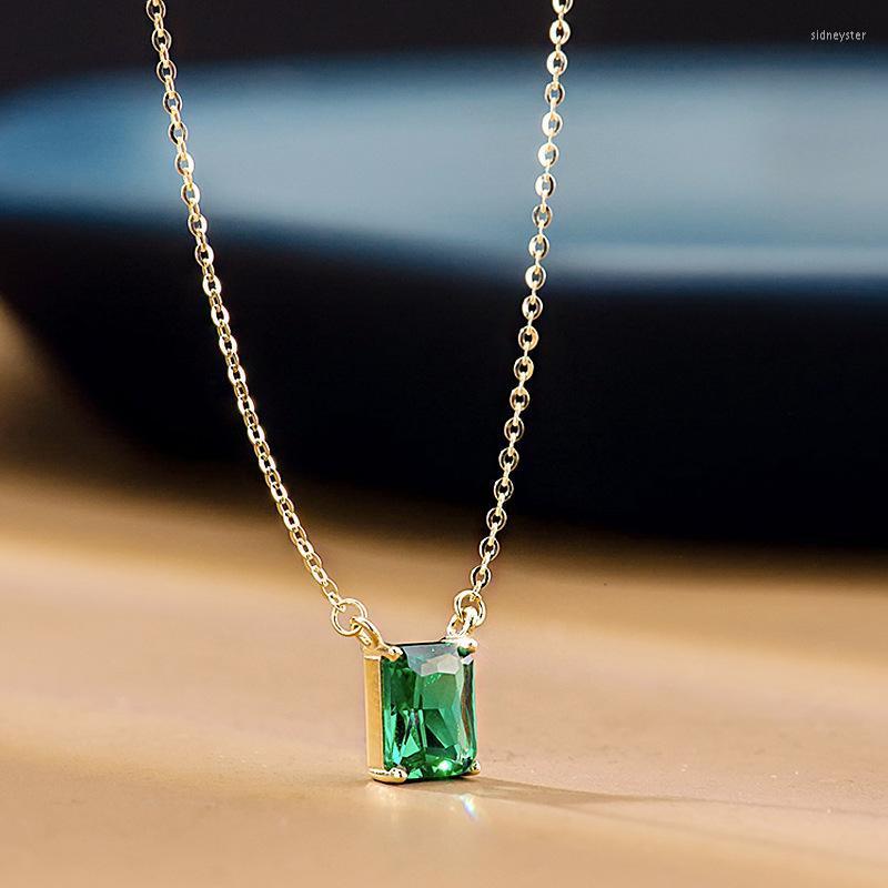 Pendant Necklaces Authentic 925 Sterling Silver Green Emerald Necklace For Women Fashion Bijoux Wedding Statement Jewelry GiftsPendant Sidn2
Pendant Necklaces Authentic 925 Sterling Silver Green Emerald Necklace For Women Fashion Bijoux Wedding Statement Jewelry GiftsPendant Sidn2