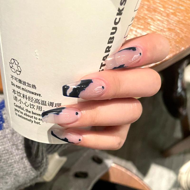 False Nails Fake Long Flat-Headed Simple Graffiti Wear Nail Stickers Finished 24 With Glue TY Prud22, As show
False Nails Fake Long Flat-Headed Simple Graffiti Wear Nail Stickers Finished 24 With Glue TY Prud22, As show