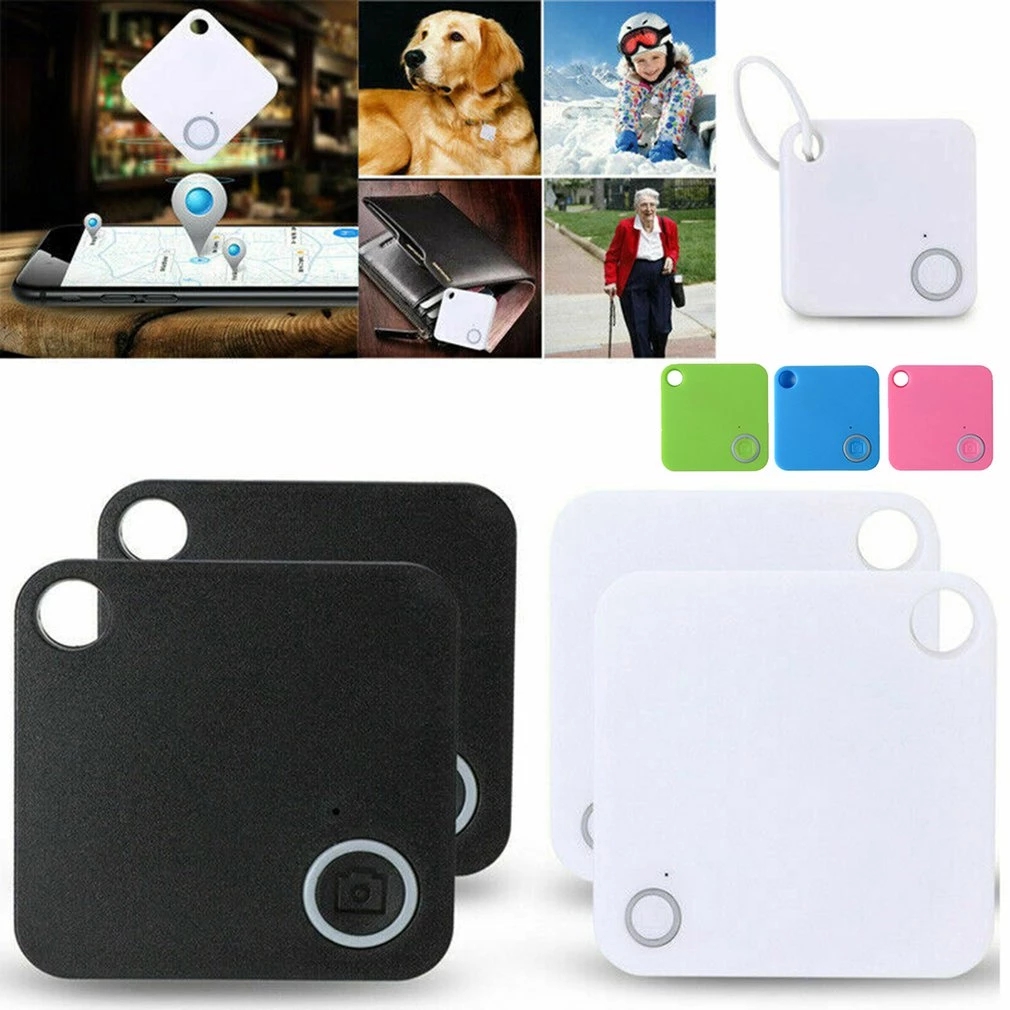 Mini Tile Mate GPS Bluetooth-compatible Tracker Key Finder Locator Anti-Lose Tracking Device Car Gps Dog Collar Tracer