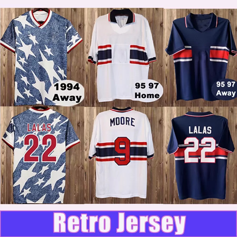 1994 World Cup Away Soccer Jersey 1994 LALAS STEWART WEGERLE Soccer Shirt America national team BALBOA football uniform, Ivory
1994 World Cup Away Soccer Jersey 1994 LALAS STEWART WEGERLE Soccer Shirt America national team BALBOA football uniform, Ivory