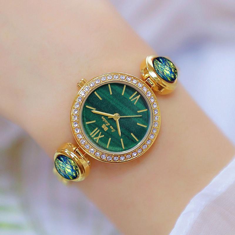 Wristwatches Montre Femme 2022 Women Watches Top Brand Gemstone Bracelet Watch Rhinestone Dress Ladies Wristwatch Bayan Kol Saati, Gold
Wristwatches Montre Femme 2022 Women Watches Top Brand Gemstone Bracelet Watch Rhinestone Dress Ladies Wristwatch Bayan Kol Saati, Gold