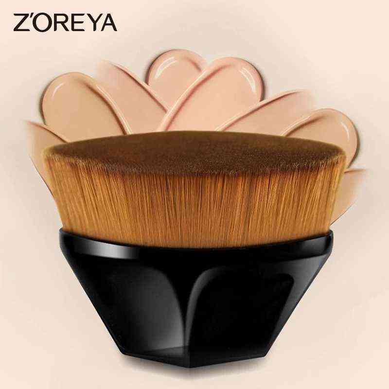 NXY Makeup Brushes Tools Foundation Bb Cream Loose Powder Flat Kit Set Female Make Up Cosmetics Beauty Brochas 0406