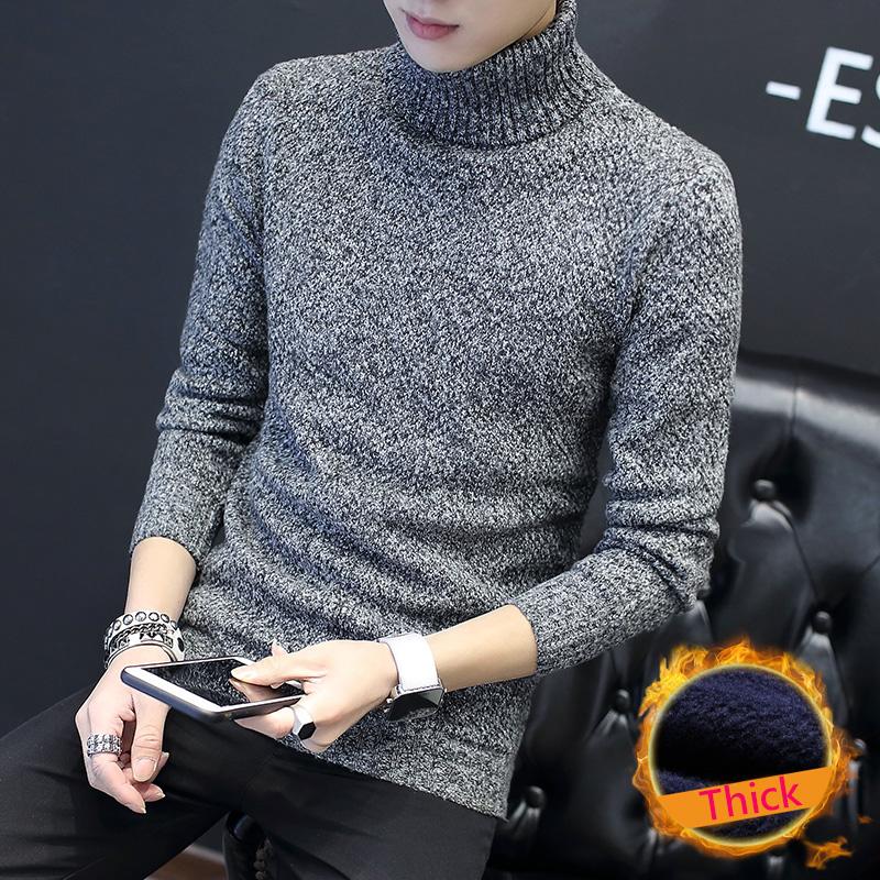 Men's Sweaters Fashion Casual Men's Pullovers Turtleneck Korean Style Solid Color Basic Thick Warm Sweater Long Sleeve Knitted Slim Swea, Dark grey
Men's Sweaters Fashion Casual Men's Pullovers Turtleneck Korean Style Solid Color Basic Thick Warm Sweater Long Sleeve Knitted Slim Swea, Dark grey