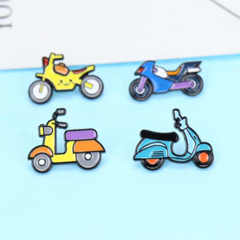 European Unisex Punk Motorcycle Series Cowboy Brooch Cartoon Alloy Cute Motorbike Shape Clothes Pin Accessories Backpack Bag Sweater Coat Lapel Badge
European Unisex Punk Motorcycle Series Cowboy Brooch Cartoon Alloy Cute Motorbike Shape Clothes Pin Accessories Backpack Bag Sweater Coat Lapel Badge
