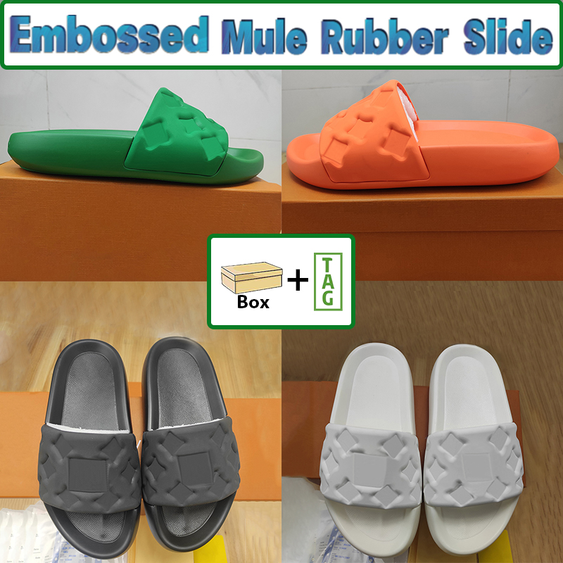 With Box Waterfront Slippers Embossed Mule Rubber Slide Beach Sandals White Orange Blue Black Olive Green Men Women Slides Summer Shoes, Double shoe box
With Box Waterfront Slippers Embossed Mule Rubber Slide Beach Sandals White Orange Blue Black Olive Green Men Women Slides Summer Shoes, Double shoe box