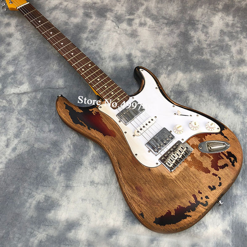 Factory direct visit old electric guitar heavy cultural relics sacred tribute electric guitar alder body retro rising sun vibrato bridge alder body postage
Factory direct visit old electric guitar heavy cultural relics sacred tribute electric guitar alder body retro rising sun vibrato bridge alder body postage