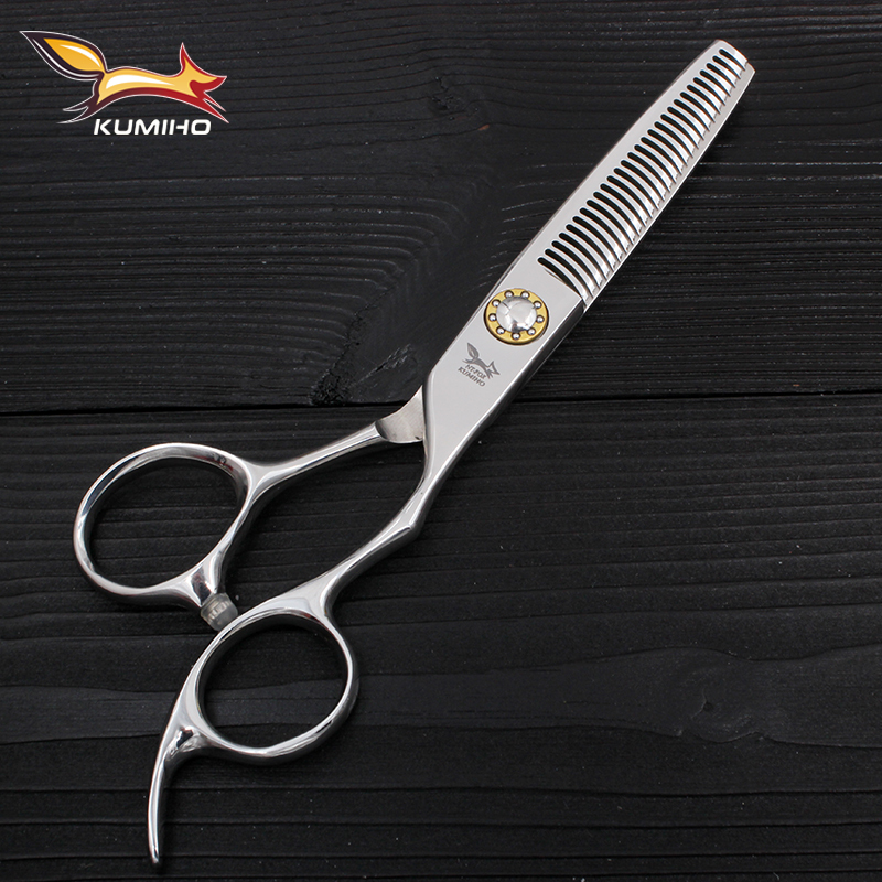 KUMIHO Japanese hair scissors professional dressing with big bearing screw cutting and thinning 220317