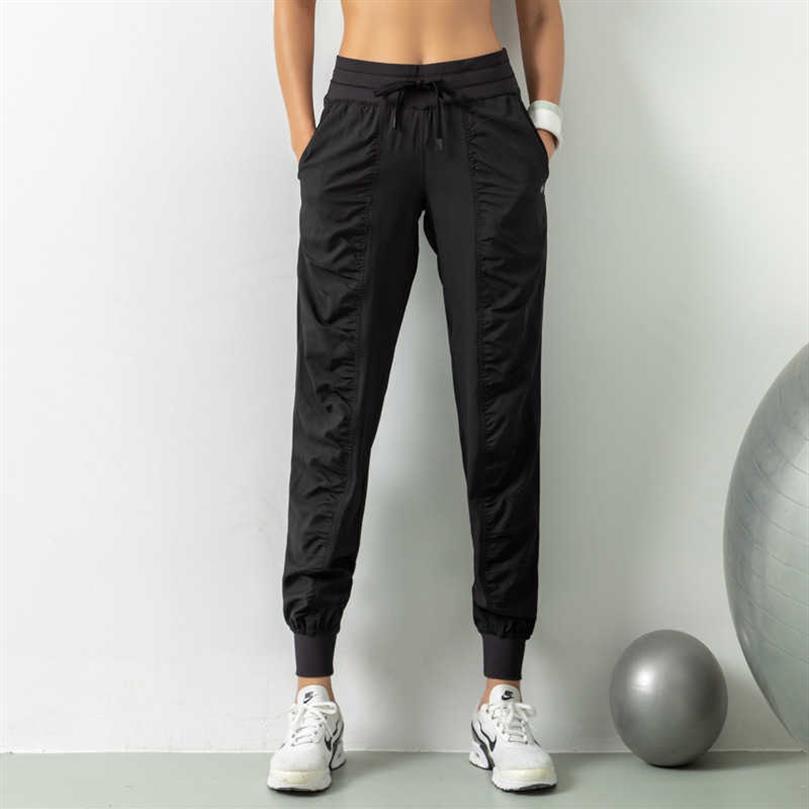 Yoga Pants Drawstring Elastic Waist Joggers Loose Fit Breathable Gym Clothes Women Sports Pants Running Fitness Pocket Casual Over243C, Black
Yoga Pants Drawstring Elastic Waist Joggers Loose Fit Breathable Gym Clothes Women Sports Pants Running Fitness Pocket Casual Over243C, Black