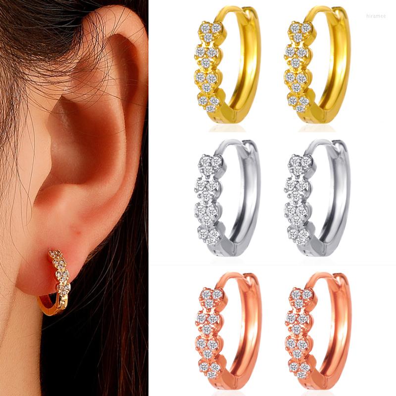 Hoop & Huggie 10mm Circle CZ Zircon Earrings For Women Heart Shaped Bohemian Silver Color Small Round EarringsHoop
Hoop & Huggie 10mm Circle CZ Zircon Earrings For Women Heart Shaped Bohemian Silver Color Small Round EarringsHoop