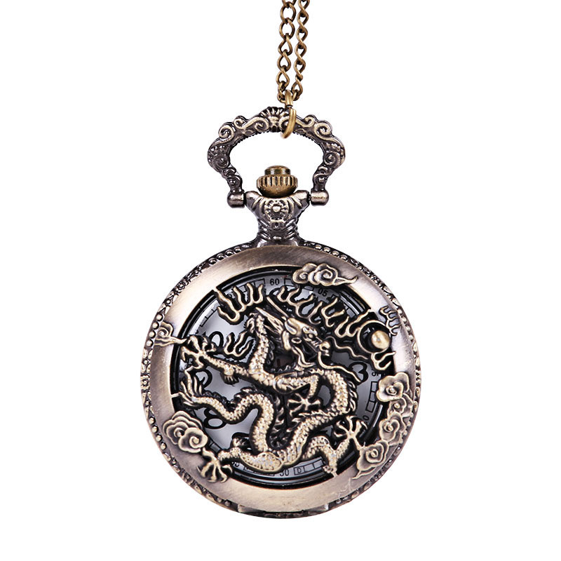 10pcs watches Bronze relief hollowed out large Chinese dragon Xiangyun pocket watch antique-1
10pcs watches Bronze relief hollowed out large Chinese dragon Xiangyun pocket watch antique-1
